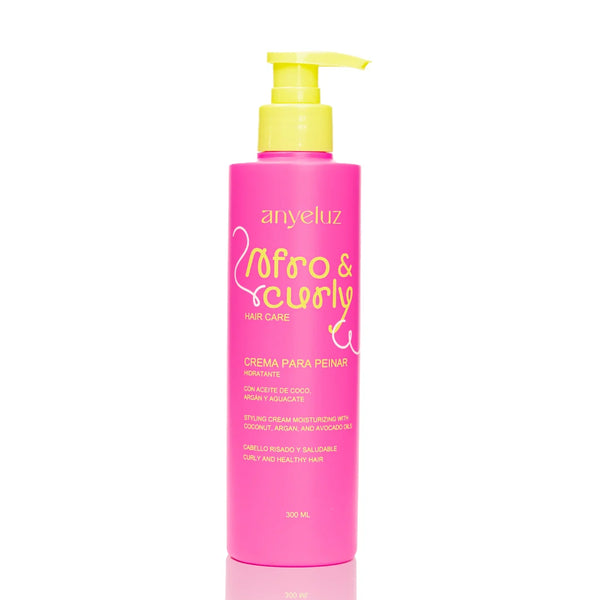 Crema para peinar hidratante Afro y Curly Anyeluz