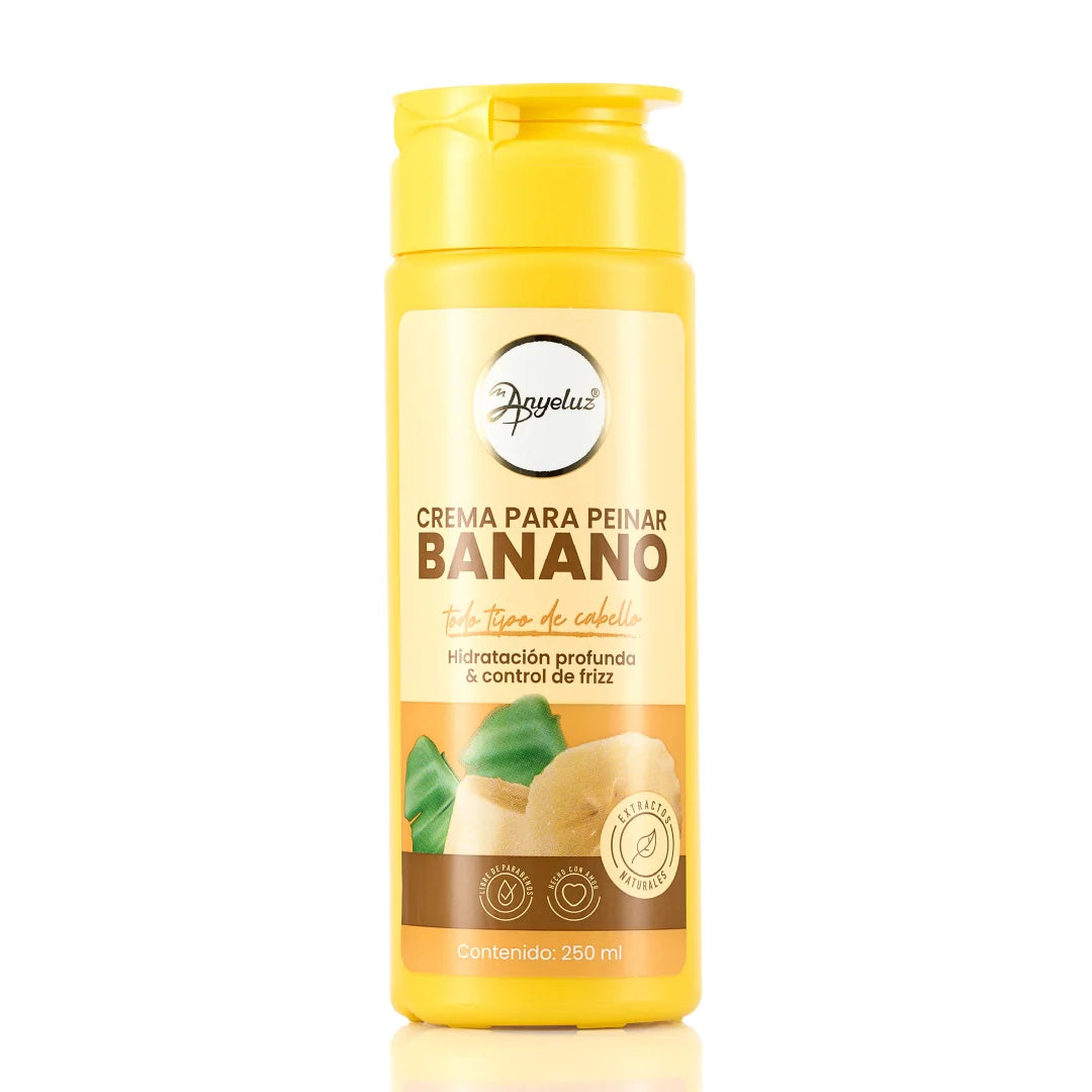 Crema para peinar con banano Anyeluz