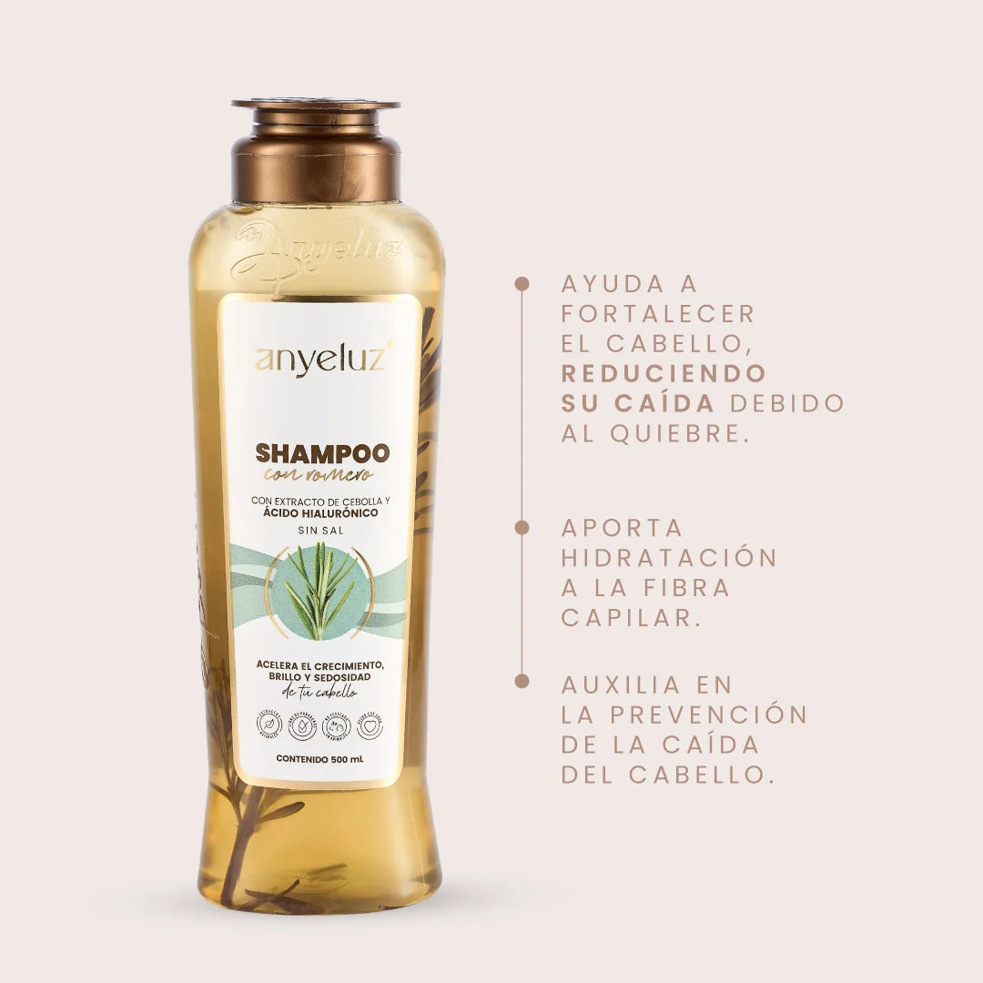 Shampoo con Romero Anyeluz