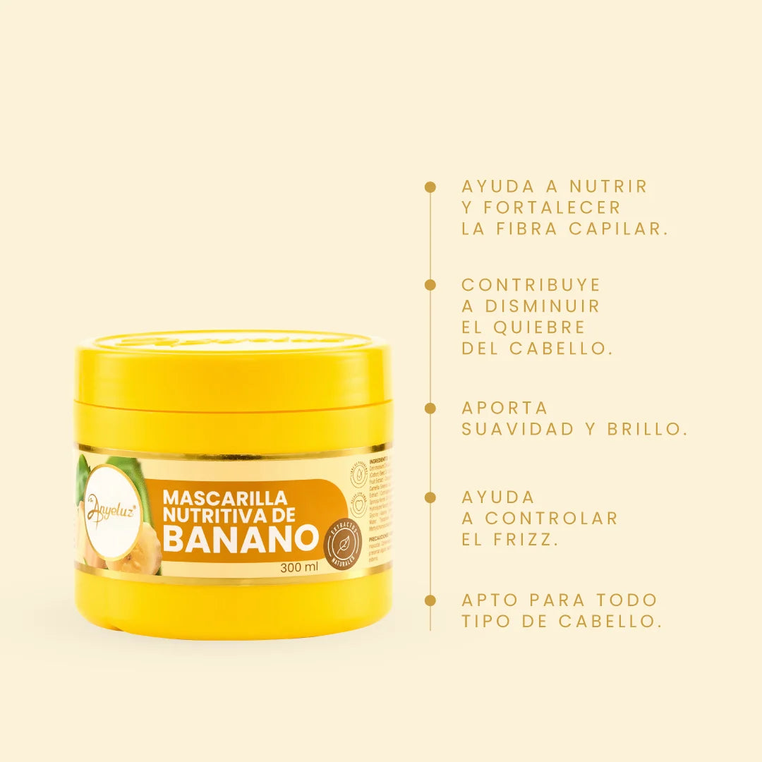 Mascarilla Nutritiva con banano Anyeluz