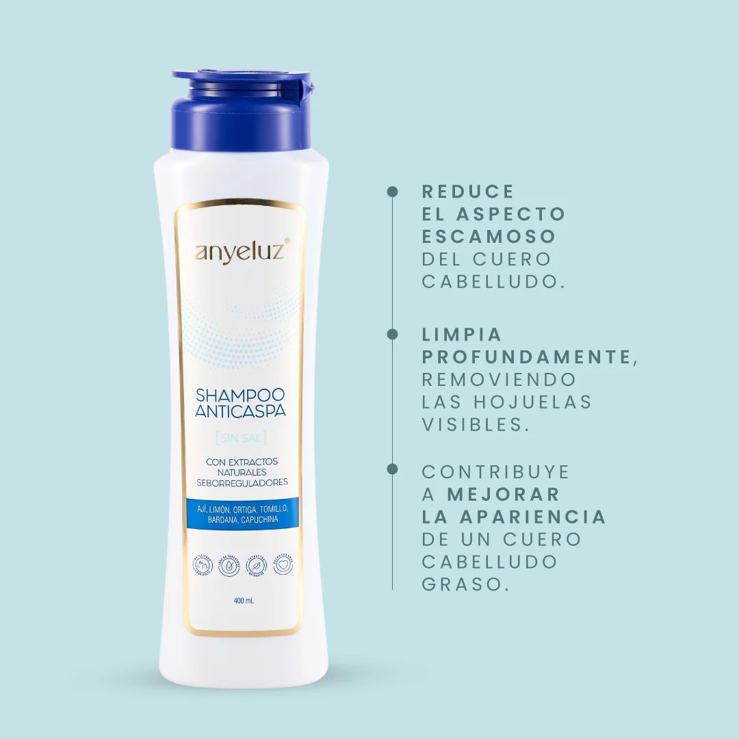 Shampoo Anticaspa Anyeluz