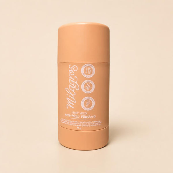 hair wax anti frizz fijadora milagros