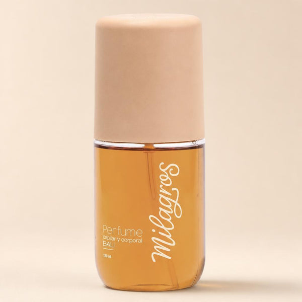 perfume capilar y corporal bali milagros
