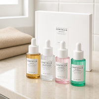 madagascar centella ampoule kit en uso